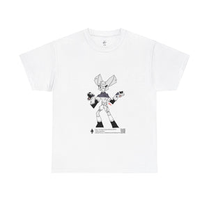 Unisex Heavy Cotton Tee - Zippy: The Playful Puppet Mistress