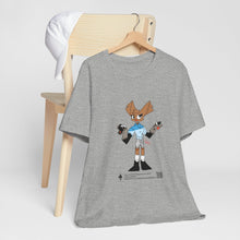 Load image into Gallery viewer, Unisex Jersey Short Sleeve Tee - Zippy: The Playful Puppet Mistress
