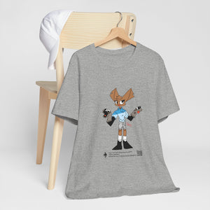 Unisex Jersey Short Sleeve Tee - Zippy: The Playful Puppet Mistress