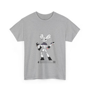 Unisex Heavy Cotton Tee - Zippy: The Playful Puppet Mistress