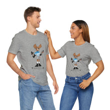 Load image into Gallery viewer, Unisex Jersey Short Sleeve Tee - Zippy: The Playful Puppet Mistress
