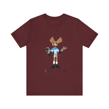 Load image into Gallery viewer, Unisex Jersey Short Sleeve Tee - Zippy: The Playful Puppet Mistress
