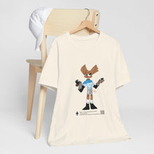 Load image into Gallery viewer, Unisex Jersey Short Sleeve Tee - Zippy: The Playful Puppet Mistress
