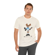 Load image into Gallery viewer, Unisex Jersey Short Sleeve Tee - Zippy: The Playful Puppet Mistress
