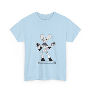 Unisex Heavy Cotton Tee - Zippy: The Playful Puppet Mistress