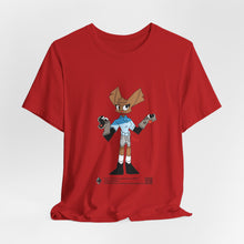 Load image into Gallery viewer, Unisex Jersey Short Sleeve Tee - Zippy: The Playful Puppet Mistress
