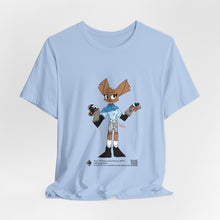 Load image into Gallery viewer, Unisex Jersey Short Sleeve Tee - Zippy: The Playful Puppet Mistress
