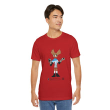 Load image into Gallery viewer, Unisex Jersey Short Sleeve Tee - Zippy: The Playful Puppet Mistress
