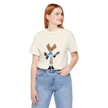 Load image into Gallery viewer, Unisex Jersey Short Sleeve Tee - Zippy: The Playful Puppet Mistress
