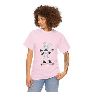 Unisex Heavy Cotton Tee - Zippy: The Playful Puppet Mistress