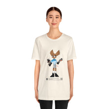 Load image into Gallery viewer, Unisex Jersey Short Sleeve Tee - Zippy: The Playful Puppet Mistress
