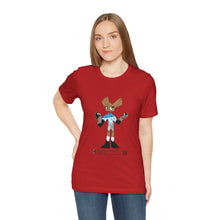 Load image into Gallery viewer, Unisex Jersey Short Sleeve Tee - Zippy: The Playful Puppet Mistress
