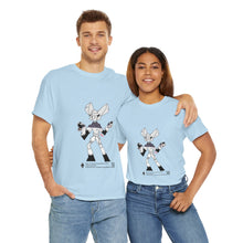 Load image into Gallery viewer, Unisex Heavy Cotton Tee - Zippy: The Playful Puppet Mistress
