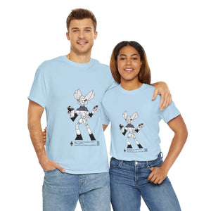 Unisex Heavy Cotton Tee - Zippy: The Playful Puppet Mistress