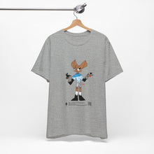 Load image into Gallery viewer, Unisex Jersey Short Sleeve Tee - Zippy: The Playful Puppet Mistress
