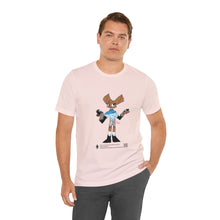 Load image into Gallery viewer, Unisex Jersey Short Sleeve Tee - Zippy: The Playful Puppet Mistress
