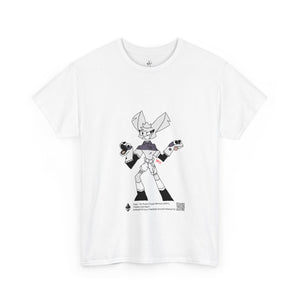 Unisex Heavy Cotton Tee - Zippy: The Playful Puppet Mistress