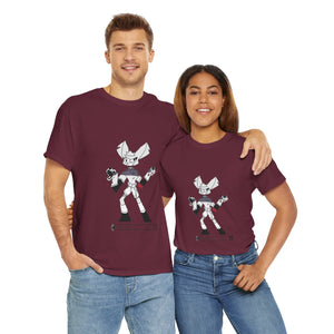 Unisex Heavy Cotton Tee - Zippy: The Playful Puppet Mistress