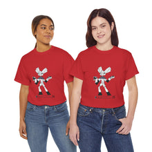 Load image into Gallery viewer, Unisex Heavy Cotton Tee - Zippy: The Playful Puppet Mistress
