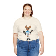 Load image into Gallery viewer, Unisex Jersey Short Sleeve Tee - Zippy: The Playful Puppet Mistress
