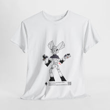 Load image into Gallery viewer, Unisex Heavy Cotton Tee - Zippy: The Playful Puppet Mistress
