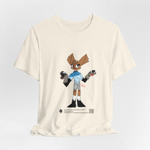 Load image into Gallery viewer, Unisex Jersey Short Sleeve Tee - Zippy: The Playful Puppet Mistress
