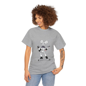 Unisex Heavy Cotton Tee - Zippy: The Playful Puppet Mistress