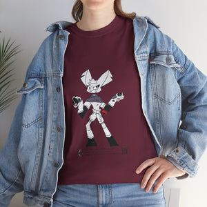 Unisex Heavy Cotton Tee - Zippy: The Playful Puppet Mistress