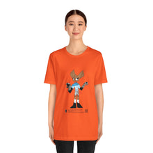 Load image into Gallery viewer, Unisex Jersey Short Sleeve Tee - Zippy: The Playful Puppet Mistress
