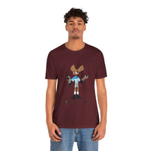 Load image into Gallery viewer, Unisex Jersey Short Sleeve Tee - Zippy: The Playful Puppet Mistress
