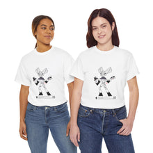 Load image into Gallery viewer, Unisex Heavy Cotton Tee - Zippy: The Playful Puppet Mistress
