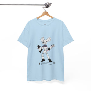 Unisex Heavy Cotton Tee - Zippy: The Playful Puppet Mistress