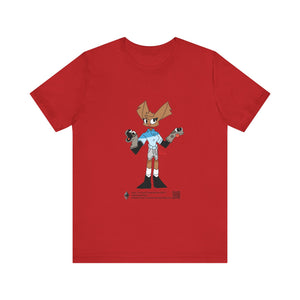 Unisex Jersey Short Sleeve Tee - Zippy: The Playful Puppet Mistress