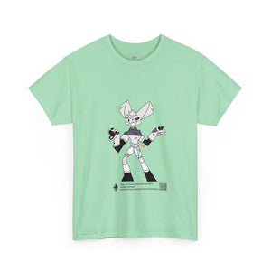 Unisex Heavy Cotton Tee - Zippy: The Playful Puppet Mistress