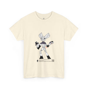 Unisex Heavy Cotton Tee - Zippy: The Playful Puppet Mistress