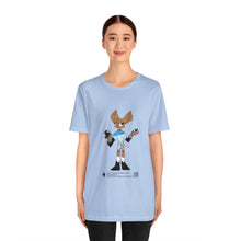 Load image into Gallery viewer, Unisex Jersey Short Sleeve Tee - Zippy: The Playful Puppet Mistress
