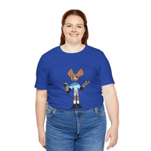 Load image into Gallery viewer, Unisex Jersey Short Sleeve Tee - Zippy: The Playful Puppet Mistress
